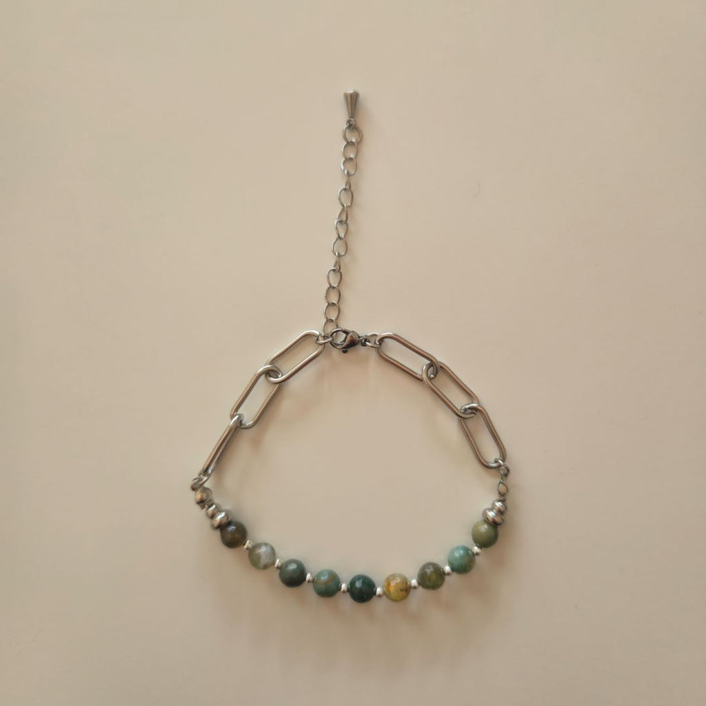 MARIA Pulsera Acero
