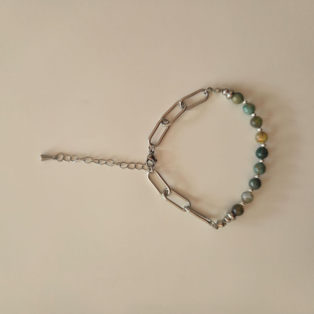 MARIA Pulsera Acero