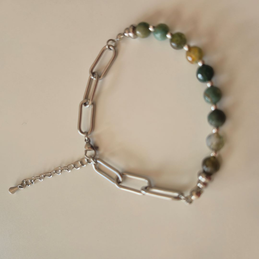 MARIA Pulsera Acero