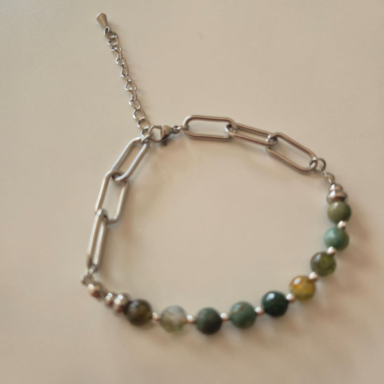 MARIA Pulsera Acero