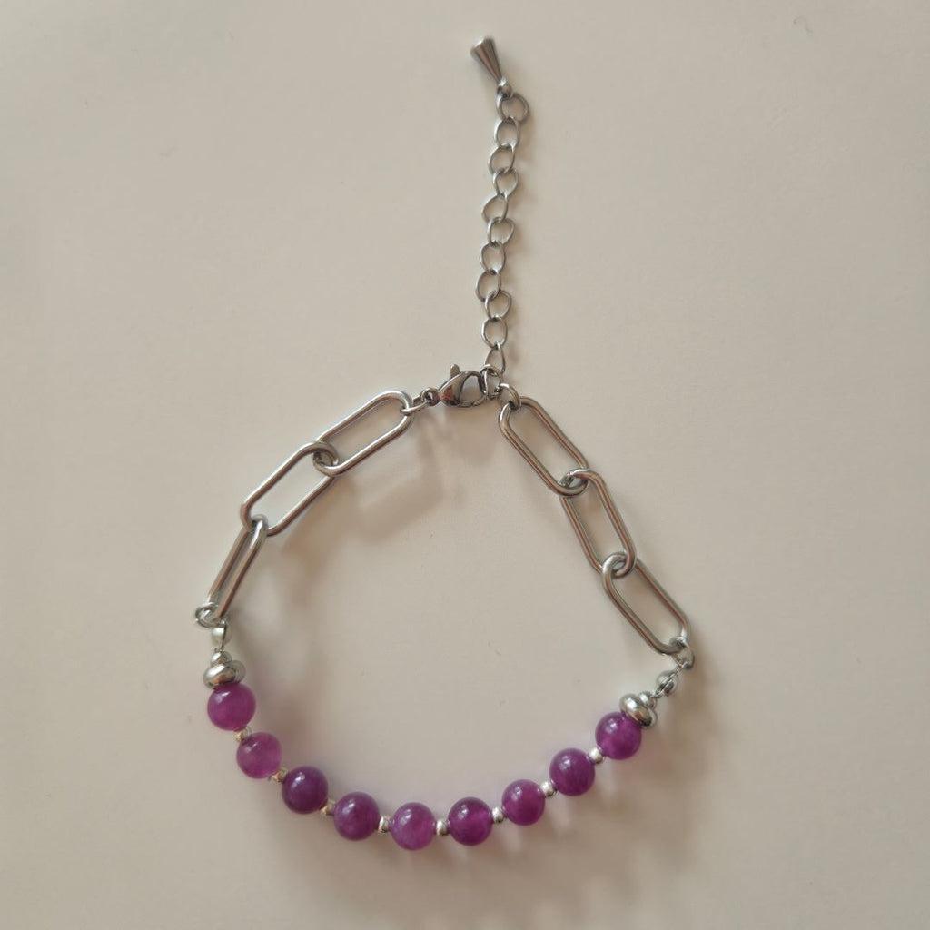 MARIA Pulsera Acero