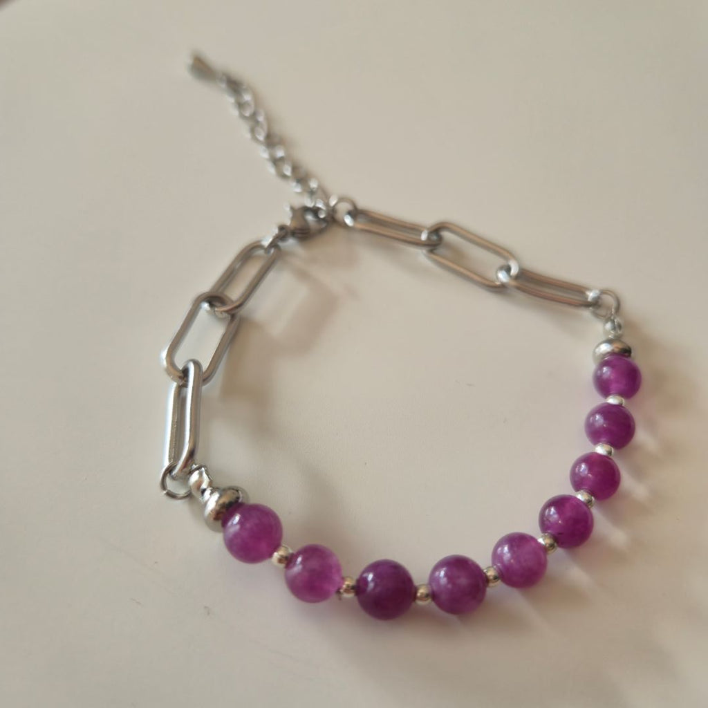 MARIA Pulsera Acero