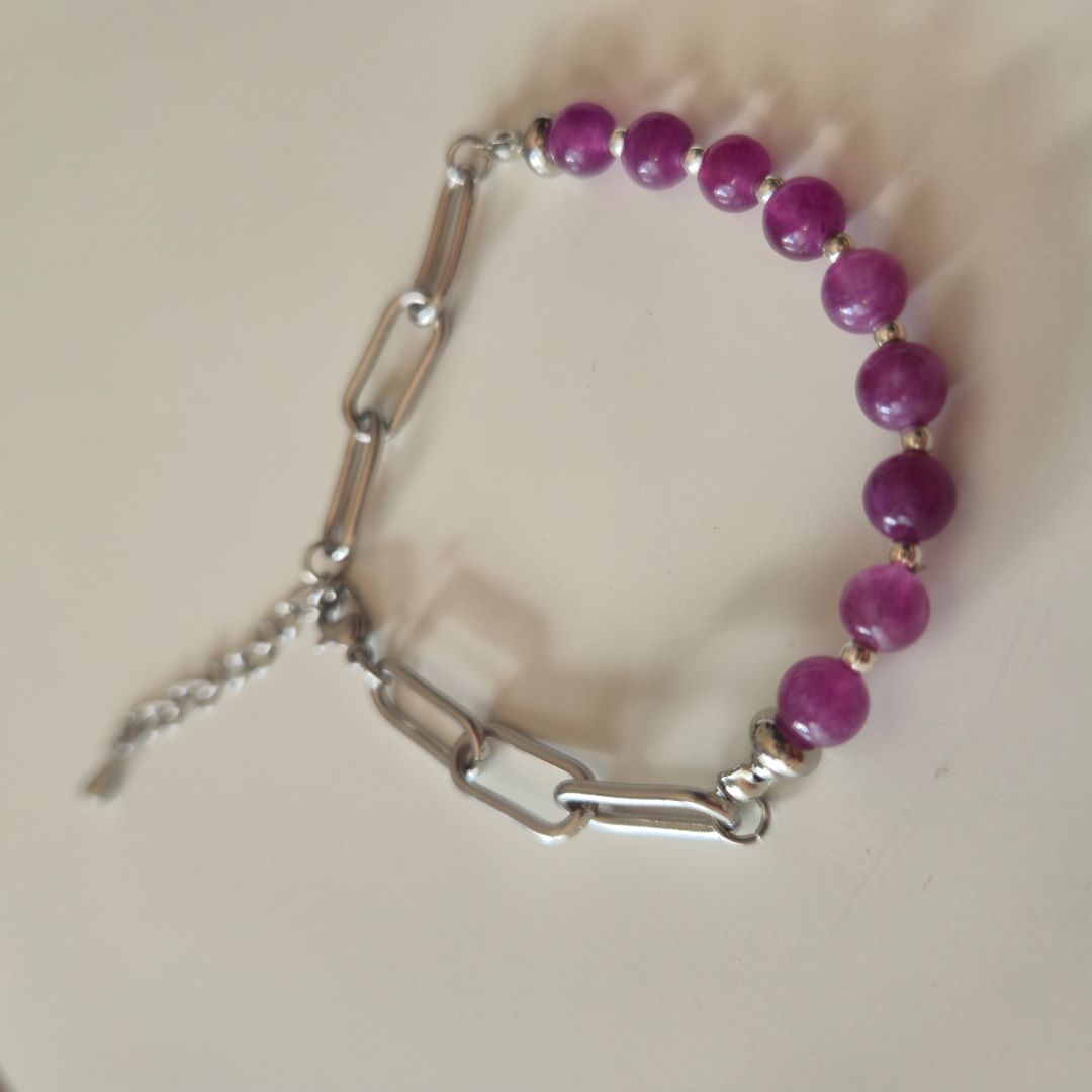 MARIA Pulsera Acero