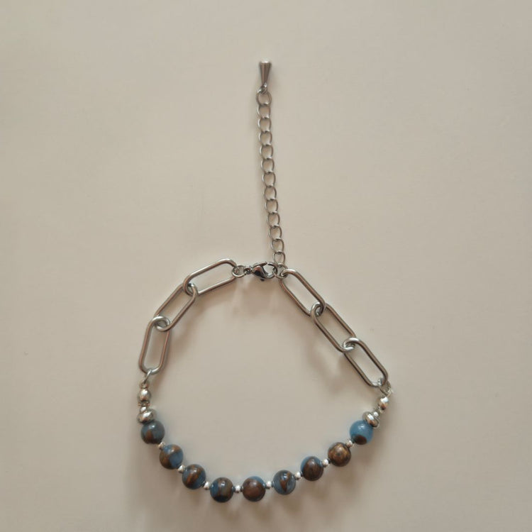 MARIA Pulsera Acero