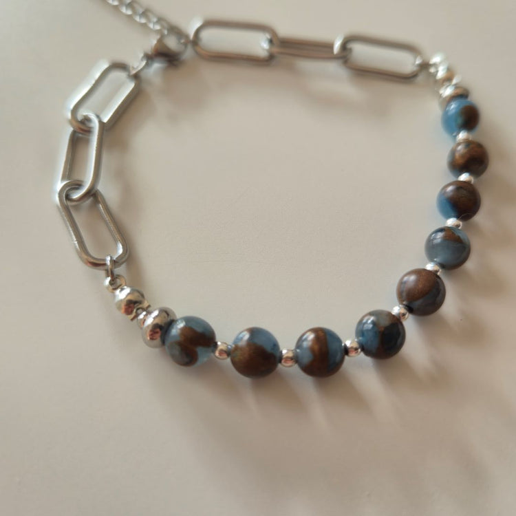 MARIA Pulsera Acero